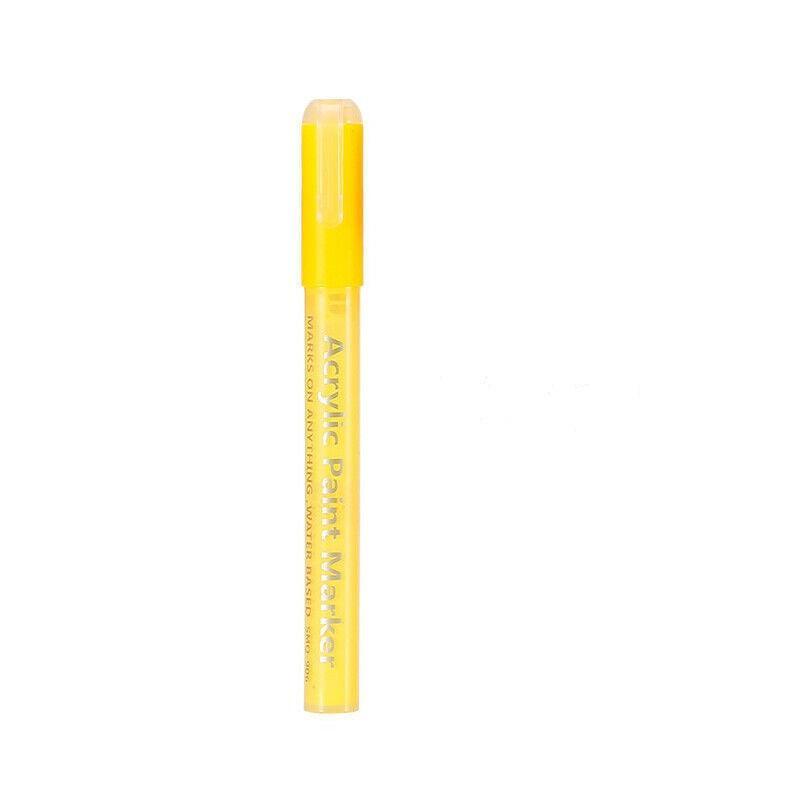 Marker Pen for Fine Drawing, Writing and Marking - Yellow