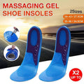 Massaging Gel Shoe Insoles with Arch Cushion - Size 35-38 (24.5 cm), 2 Pairs - view 2
