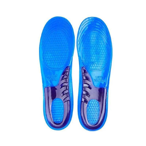 Massaging Gel Shoe Insoles with Arch Cushion - Size 39-43 (27.5 cm), 1 Pair