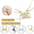 Matching Magnetic Controller Necklace Set for Couples - Silver - view 2