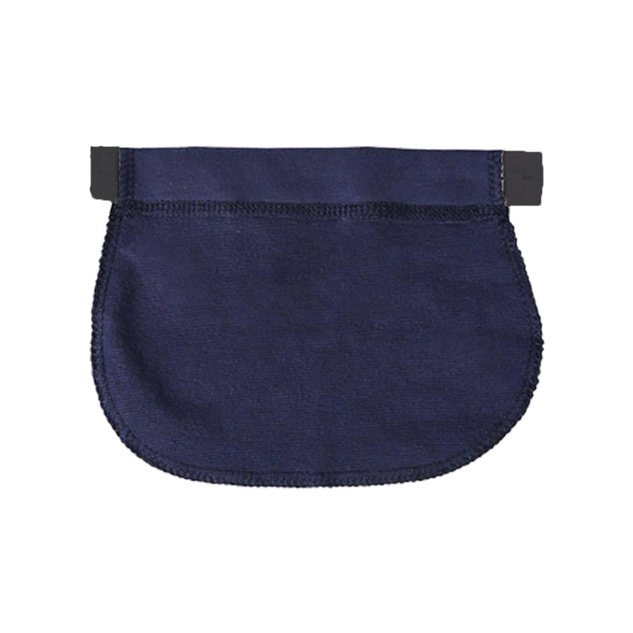 Maternity Pregnancy Waistband Extender, Adjustable Elastic Waist Button Belt - Blue