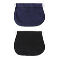 Maternity Pregnancy Waistband Extender, Adjustable Elastic Waist Button Belt - Blue - view 3