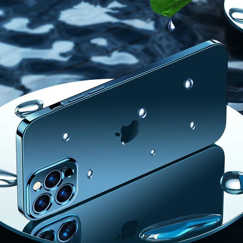 Matte Clear Phone Case, Thin Shockproof Slim Cover - iPhone 13 Mini - view 3