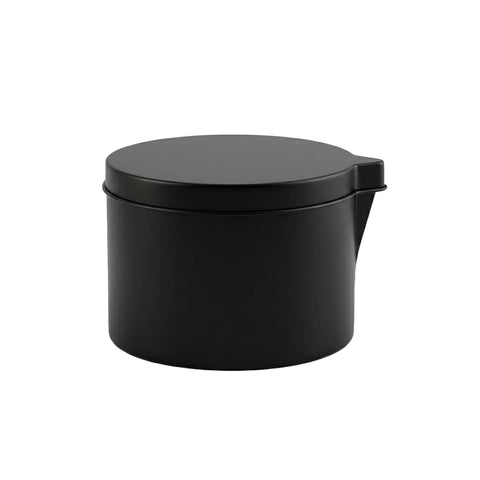 Matte Pour Spout Candle Tin 4 oz Set of 10 - Black