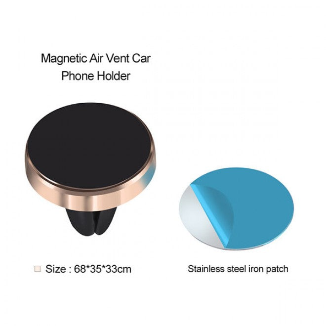 Magnetic Air Vent Mount - Gold - SuperSaverAU - view 6