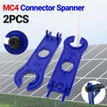MC4 Solar Spanner Tool Pair for Solar Panel Connectors, Blue, Pack of 2
