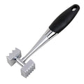 Meat Tenderiser Hammer Double-Sided Stainless Steel Mallet for BBQ and Cooking - view 2