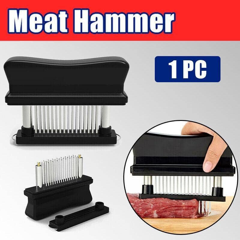 Meat Tenderiser Kitchen Steak Hammer with Stainless Steel Prongs - view 2