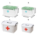 Medicine Storage Box with Carry Handle - Green, Large (31 x 22.9 x 18.8 cm) - view 4