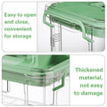 Medicine Storage Box with Carry Handle - Green, Large (31 x 22.9 x 18.8 cm) - view 5