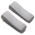 Memory Foam Armrest Pads for Office Chairs, Pack of 2 - Grey