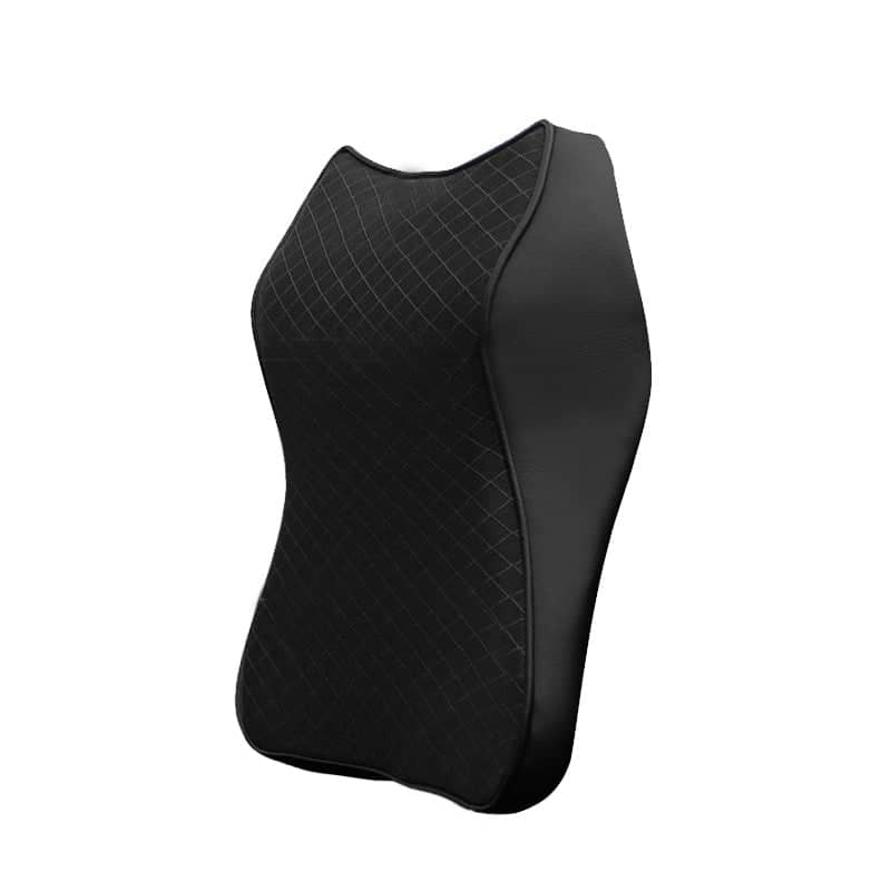 Memory Foam Car Headrest Neck Support Cushion, 32 x 23 cm - Black - view 2