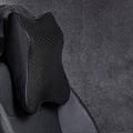 Memory Foam Car Headrest Neck Support Cushion, 32 x 23 cm - Black - view 4