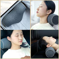 Memory Foam Neck Support Pillow with Cotton Cover - view 4