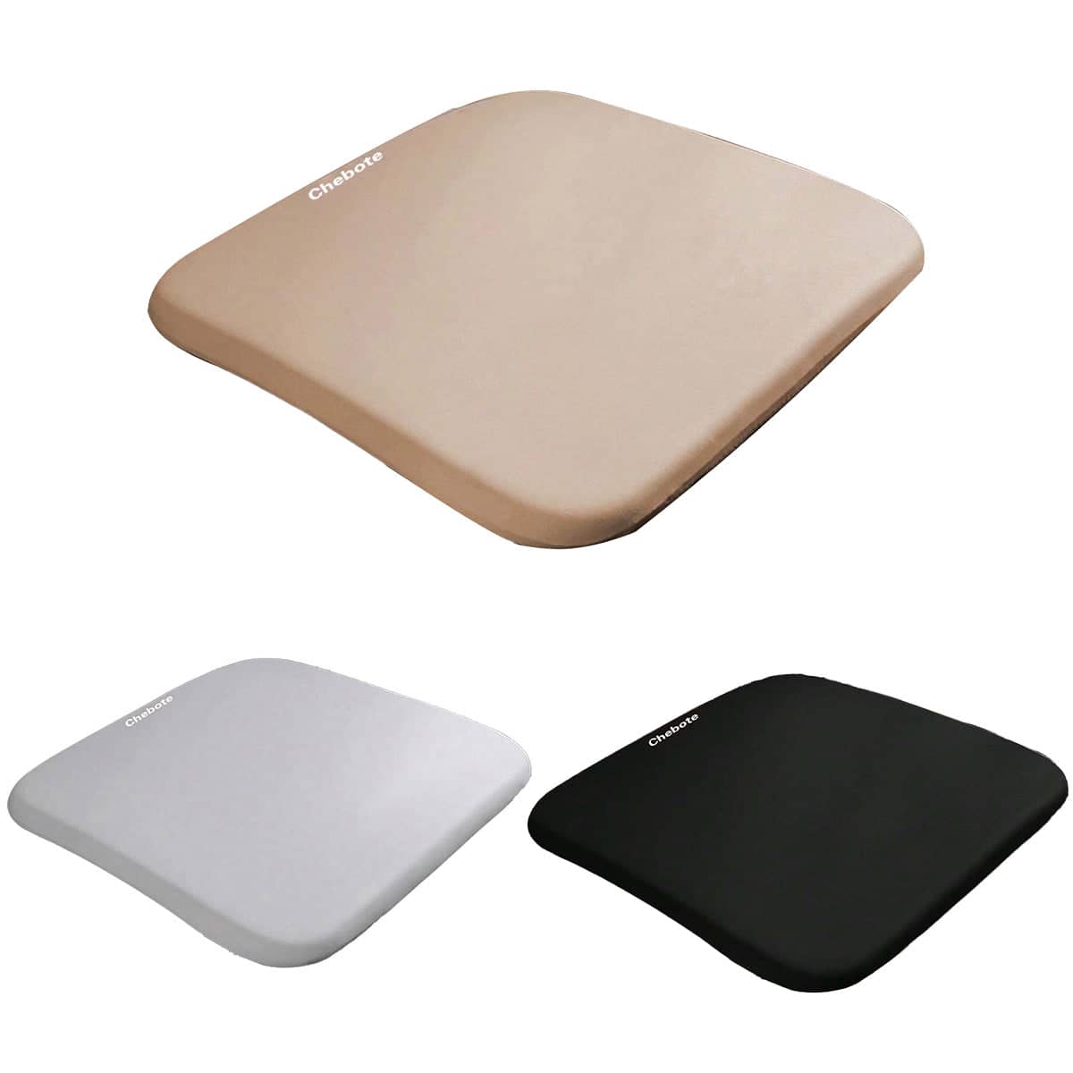Memory Foam Seat Cushion for Car, Office and Home - Beige - view 3