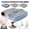 Memory Foam Seat Cushion for Office and Car - Grey - view 2