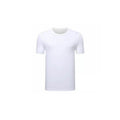 Men's Plain Cotton T-Shirt - White, 3XL (Length 80 cm, Chest 63 cm)