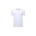 Men's Plain Cotton T-Shirt - White, Size M (Chest 50 cm, Length 70 cm)