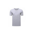 Men's Plain Heavy Cotton T-Shirt - Grey, Size M (Chest 100 cm)