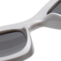 Men's Polarised Sports Sunglasses - Black Frame, Silver Mirror Lens - view 5