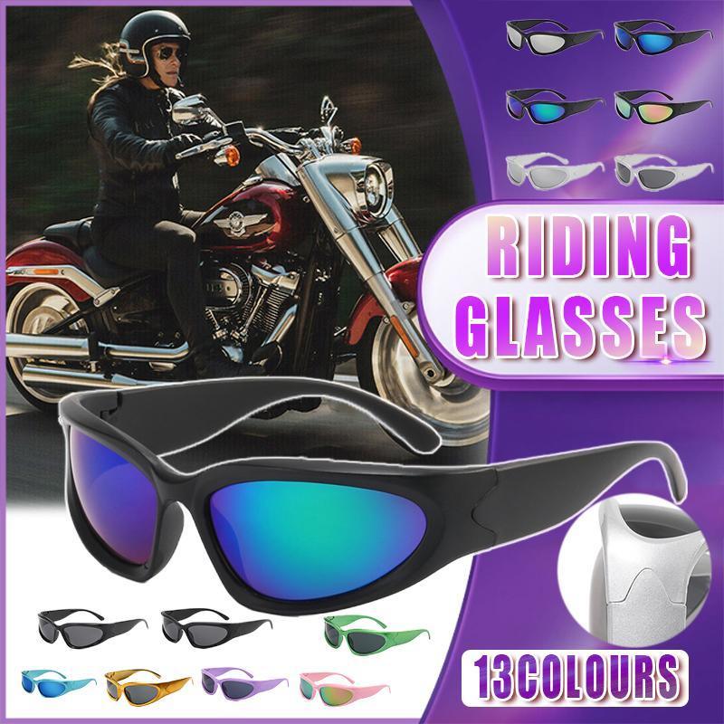 Men's Polarised Sports Sunglasses - Silver Frame, Black Lens - view 2