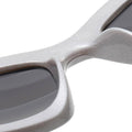 Men's Polarised Sports Sunglasses - Silver Frame, Silver Mirror Lens - view 5