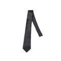 Men's Skinny Tie Handmade Satin 145 x 5cm - Black