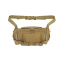 Men's Tactical Waist Bag Outdoor Crossbody Bag with Zip Pockets, Tan - view 2