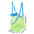Mesh Beach Toy Bag with Shoulder Strap - Small (24 x 24 cm) - view 4