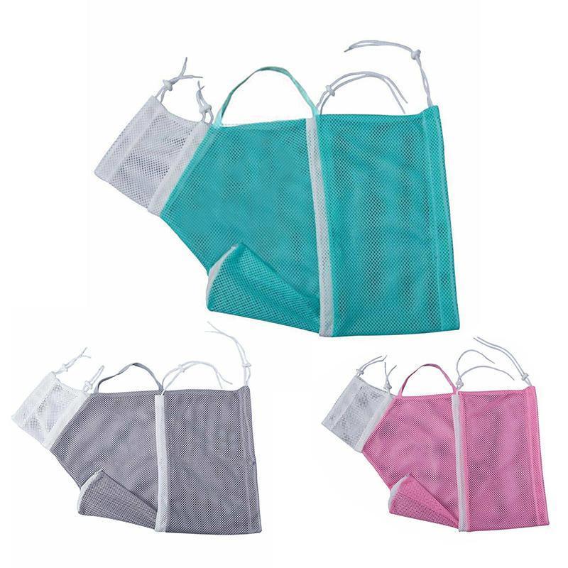 Mesh Cat Grooming Bath Bag for Washing and Nail Trimming - Green - view 3