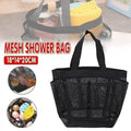 Mesh Shower Caddy Bag with 8 Pockets and Oxford Handles