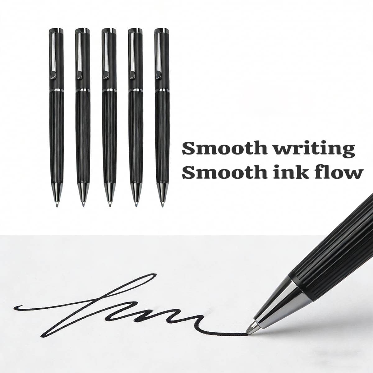 Metal Ballpoint Pens Business Executive Office Stationery - Pack of 20 - view 4