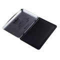 Metal Case Stamp Pad for Rubber Stamps, 56 x 90 mm - Black