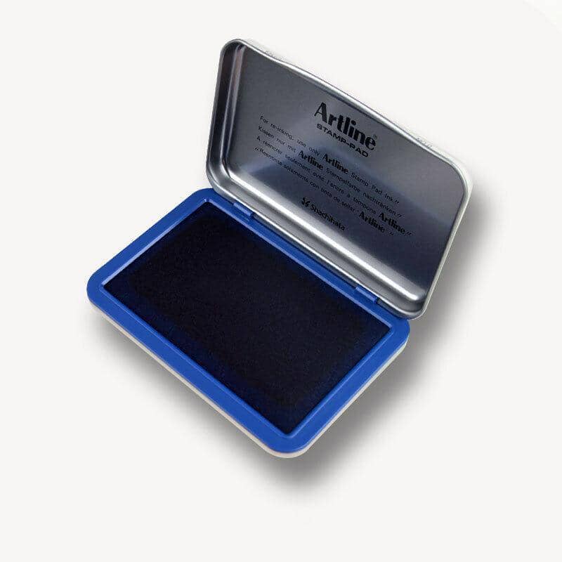 Metal Case Stamp Pad for Rubber Stamps, 56 x 90 mm - Red - view 5