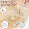 Metal Cat Litter Scoop with Full Sifting Design, 34 cm - view 3