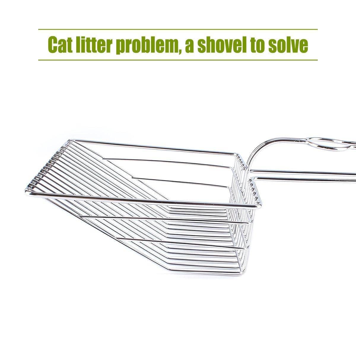 Metal Cat Litter Scoop with Full Sifting Design, 34 cm - view 5