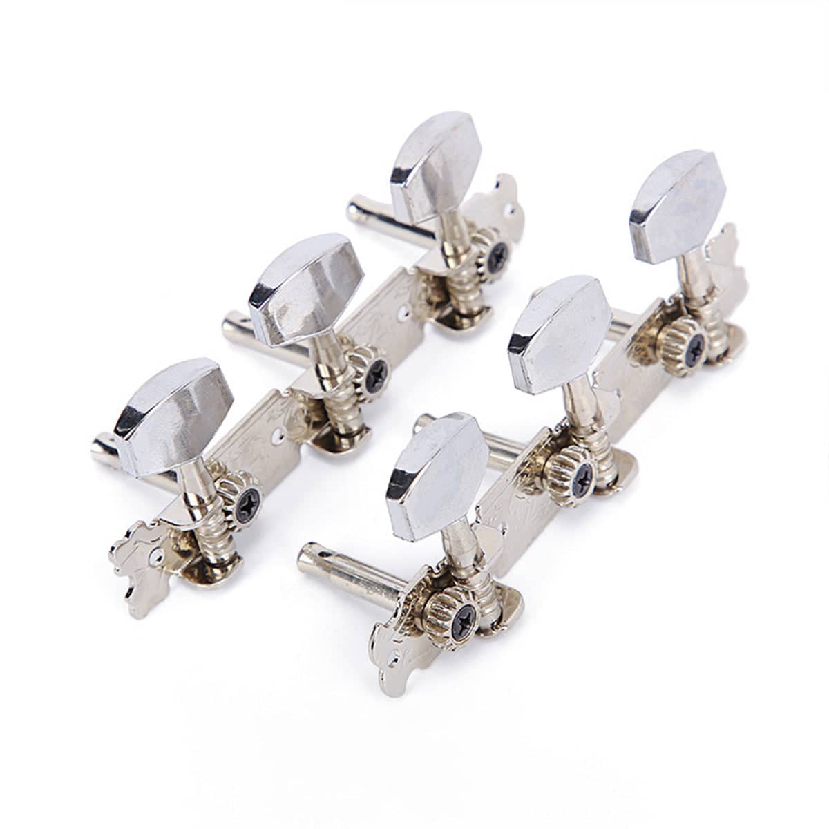 Metal Classic Guitar Tuning Pegs Machine Heads, Pack of 2 - view 2