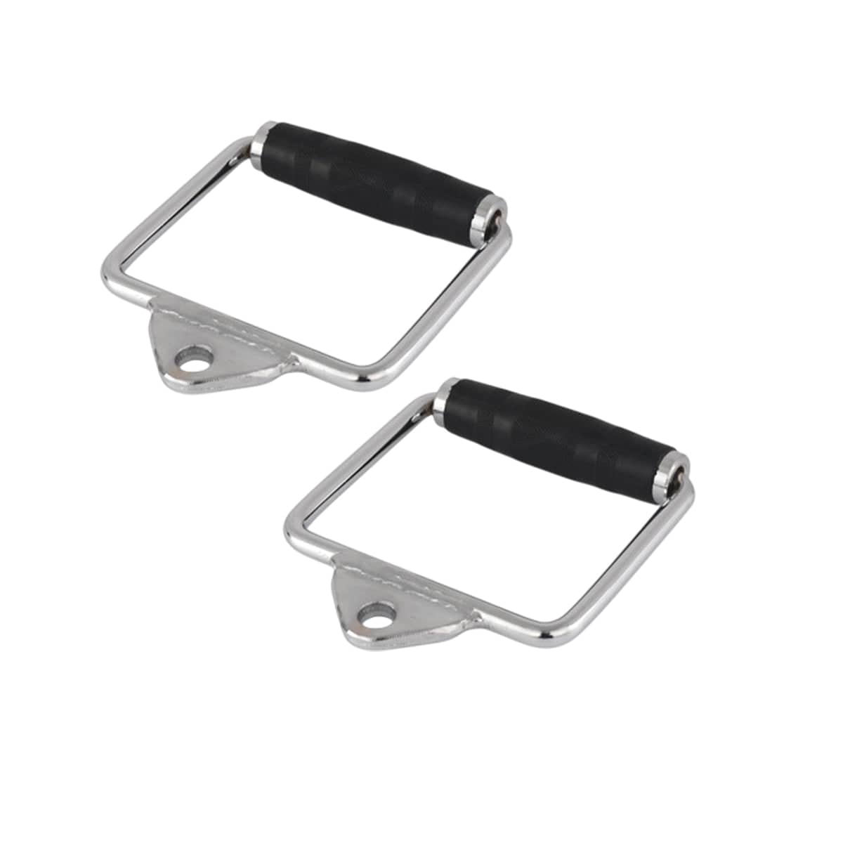 Metal D-Handle Cable Attachments for Gym Machines, Pack of 2 - view 2