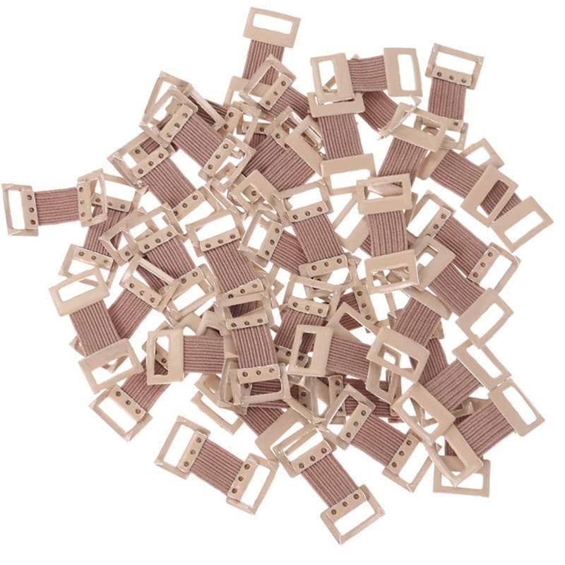 Metal Elastic Bandage Clips for Compression Wraps - Brown, Pack of 5 - view 3