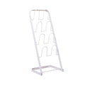 Metal Floor Standing Slipper Rack for Entryway, Hallway and Bathroom, Space Saving - view 2