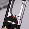 Metal Keychain with Two Key Rings, 6.8 x 2.7 cm - Blue - view 4
