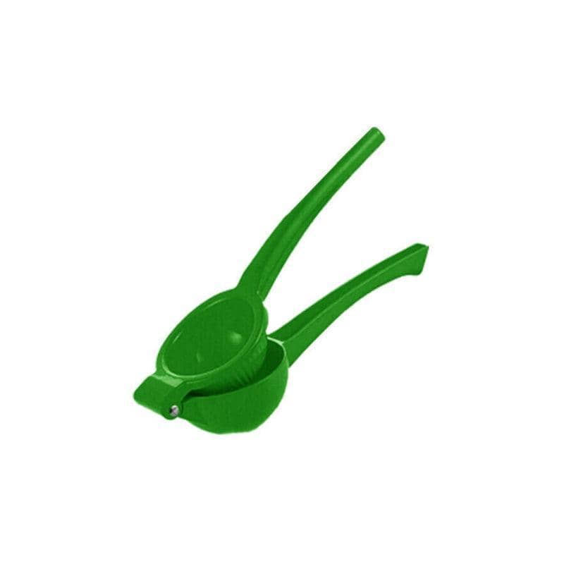 Metal Lemon Squeezer, Handheld Citrus Juicer - Green