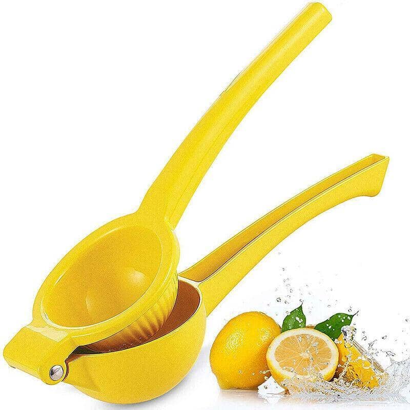 Metal Lemon Squeezer, Handheld Citrus Juicer - Green - view 5