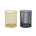 Metal Pen Holder Desk Organiser, Pack of 2, Gold and Black - view 2