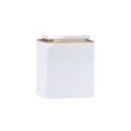 Metal Storage Tin Box Set Square Containers with Lid 5 Pack - Small, 90 x 70 x 100 mm