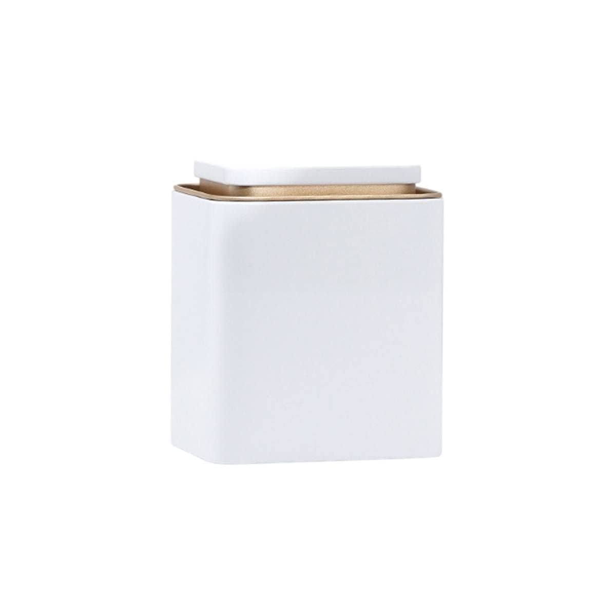 Metal Storage Tin Box Set Square Containers with Lid 5 Pack - Small, 90 x 70 x 100 mm