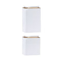 Metal Storage Tin Box Set Square Containers with Lid 5 Pack - Small, 90 x 70 x 100 mm - view 3