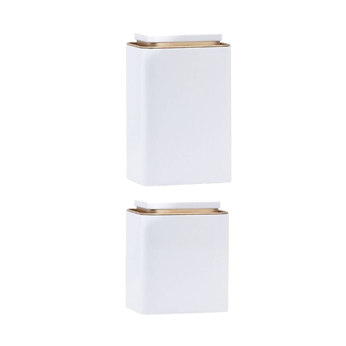 Metal Storage Tin Box Set Square Containers with Lid 5 Pack - Small, 90 x 70 x 100 mm - view 3