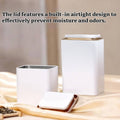 Metal Storage Tin Box Set Square Containers with Lid 5 Pack - Small, 90 x 70 x 100 mm - view 5