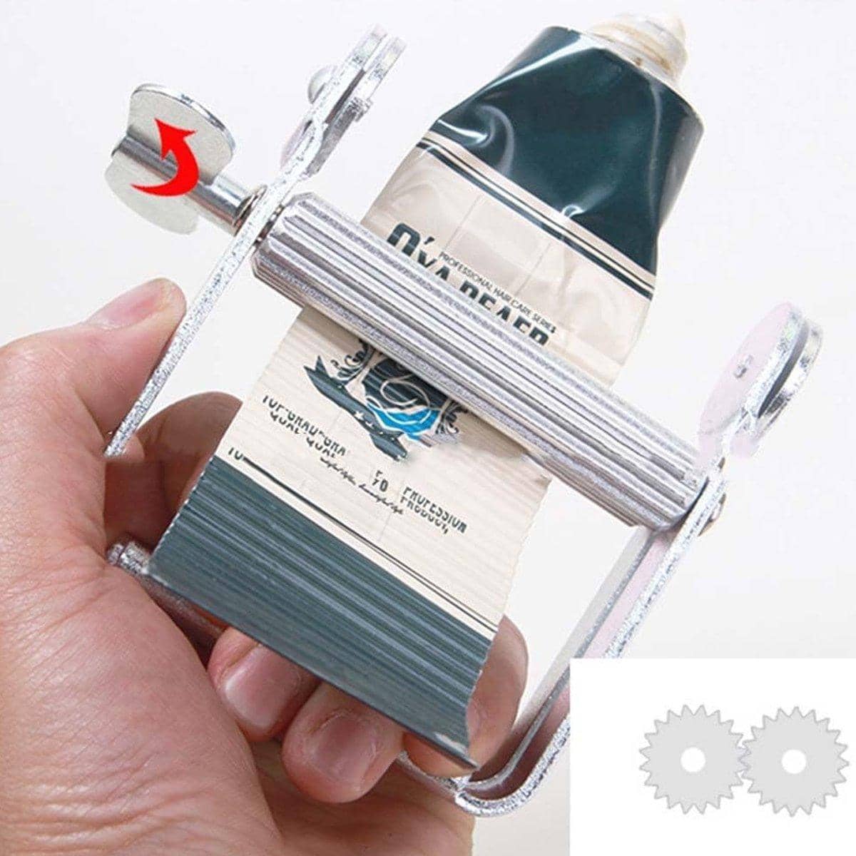 Metal Toothpaste Squeezers, Manual Tube Rollers, Pack of 3 - view 5